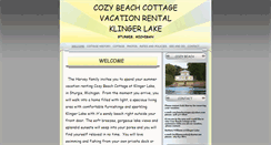 Desktop Screenshot of klingerlakerental.com